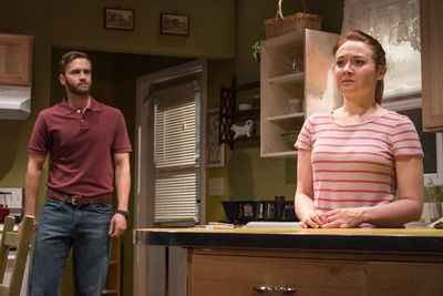 Alex Grubbs as Jim and Vanessa Vache as Amber Photo