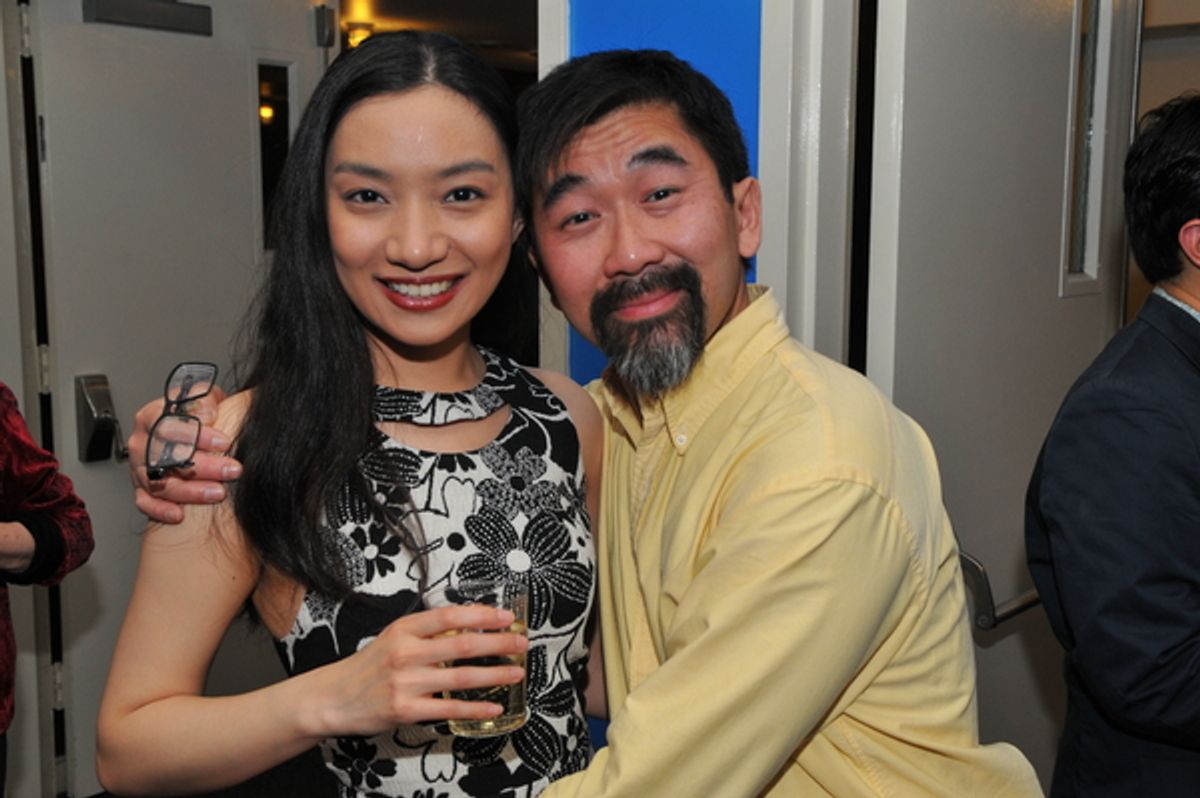 Audrey Wang and Fenton Li at 