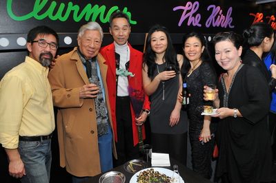 Fenton Li, Wallace Wong, Lu Yu, EJ An, Allison Hiroto and Shigeko Sara Suga Photo