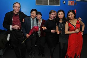 Joe Montagna, Jeremy Tiang, Simone Song, Abby Felder, EJ An and Leanne Cabrera Photo