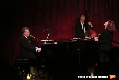 Linda Lavin with Billy Stritch and her band  Photo