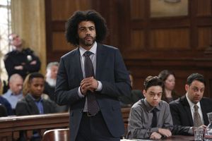 LAW & ORDER: SPECIAL VICTIMS UNIT -- ''Forty-One Witnesses'' Episode 1714 -- Daveed Diggs as Counselor Louis Henderson (Photo by: Will Hart/NBC) @ BroadwayWorld LAW & ORDER: SPECIAL VICTIMS UNIT -- ''Forty-One Witnesses'' Episode 1714 -- Daveed D Photo