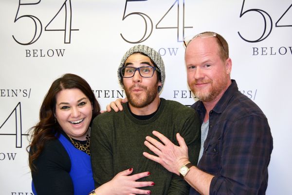 Shoshana Feinstein, Darren Criss and Joss Whedon Photo