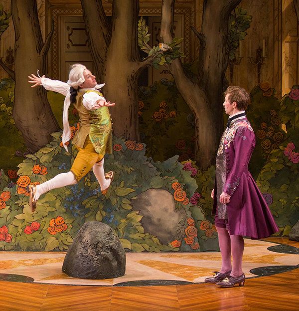 Michael Goldstrom as Mondor and Cary Donaldson as Dorant Photo