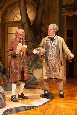 Peter Kybar as Baliveau and Adam LeFevre as Francalou @ BroadwayWorld Peter Kybar as Baliveau and Adam LeFevre as Francalou Photo