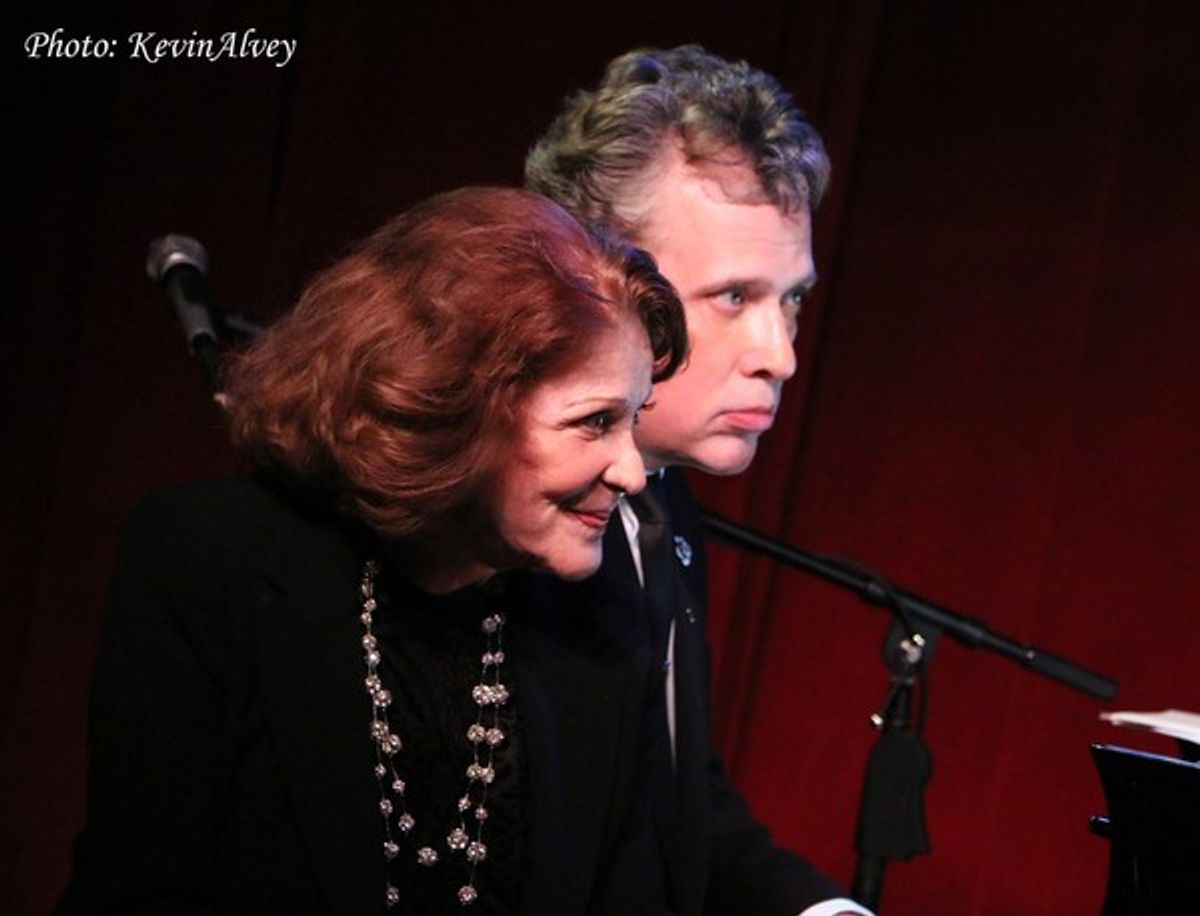 Linda Lavin and Billy Stritch at 
