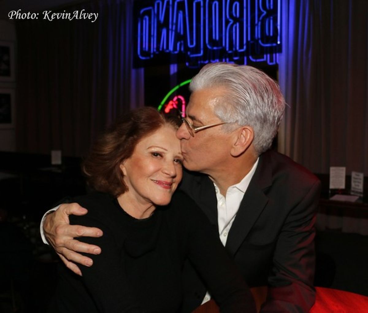 Linda Lavin and Steve Bakunas at 