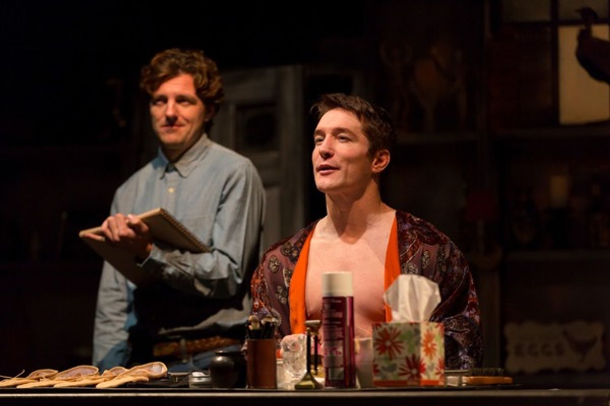 William Connell as famed painter Jamie Wyeth and Bill Dawes as ballet icon Rudolf Nureyev at 