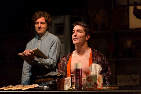 William Connell as famed painter Jamie Wyeth and Bill Dawes as ballet icon Rudolf Nur Photo