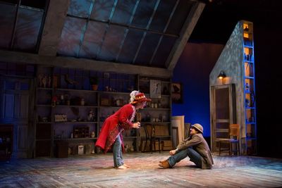 Bill Dawes as ballet icon Rudolf Nureyev and William Connell as famed painter Jamie W Photo