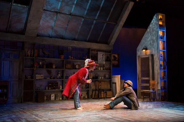 Bill Dawes as ballet icon Rudolf Nureyev and William Connell as famed painter Jamie W Photo