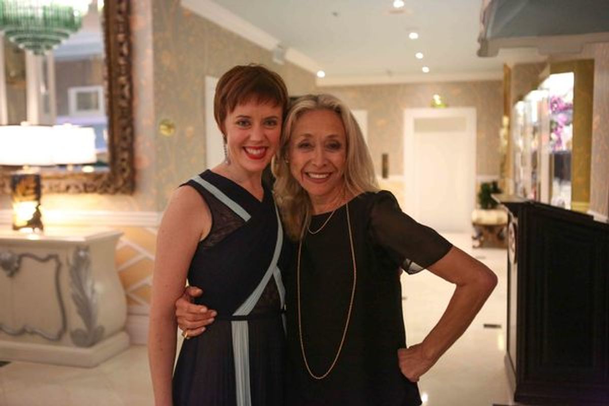 Carole Bufford & Eda Sorokoff at 