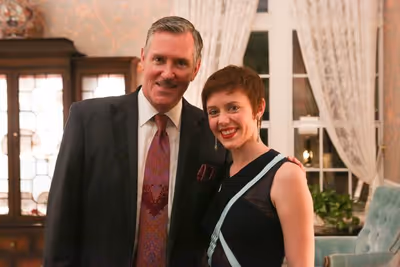 Rob Russell & Carole Bufford Photo
