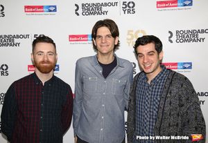Connor Gallagher, Alex Timbers and Justin Levine @ BroadwayWorld Connor Gallagher, Alex Timbers and Justin Levine Photo