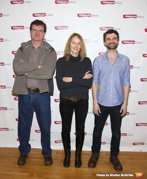 Michael Cumpsty, director Jo Bonney and Michael Crane @ BroadwayWorld Michael Cumpsty, director Jo Bonney and Michael Crane Photo
