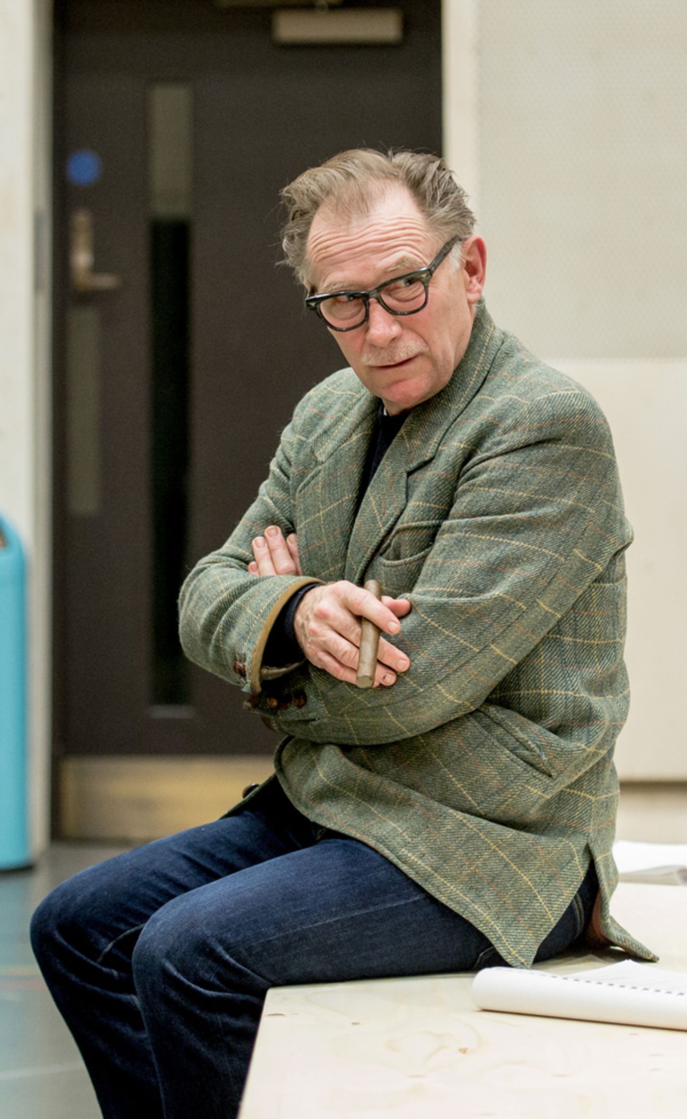 Photo Flash: In Rehearsal for WELCOME HOME, CAPTAIN FOX! at Donmar Warehouse  Image
