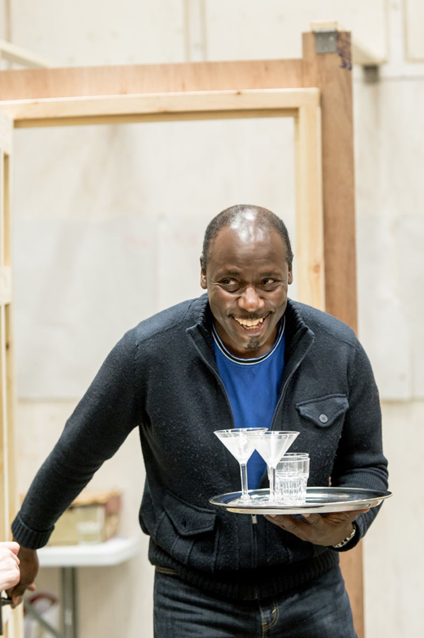 Photo Flash: In Rehearsal for WELCOME HOME, CAPTAIN FOX! at Donmar Warehouse  Image