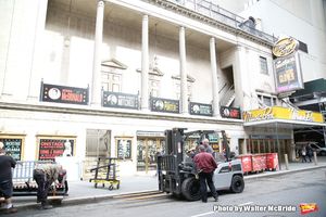 Theatre Marquee unveiling for the new Broadway musical 'Shuffle Along'  starring Audr Photo