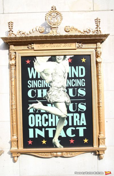Theatre Marquee unveiling for the new Broadway musical 'Shuffle Along'  starring Audr Photo