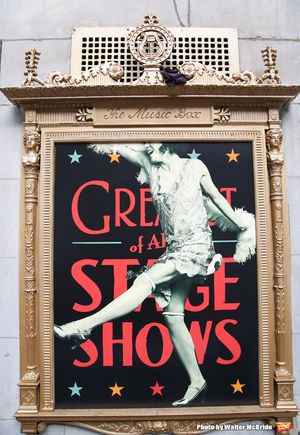 Theatre Marquee unveiling for the new Broadway musical 'Shuffle Along'  starring Audr Photo