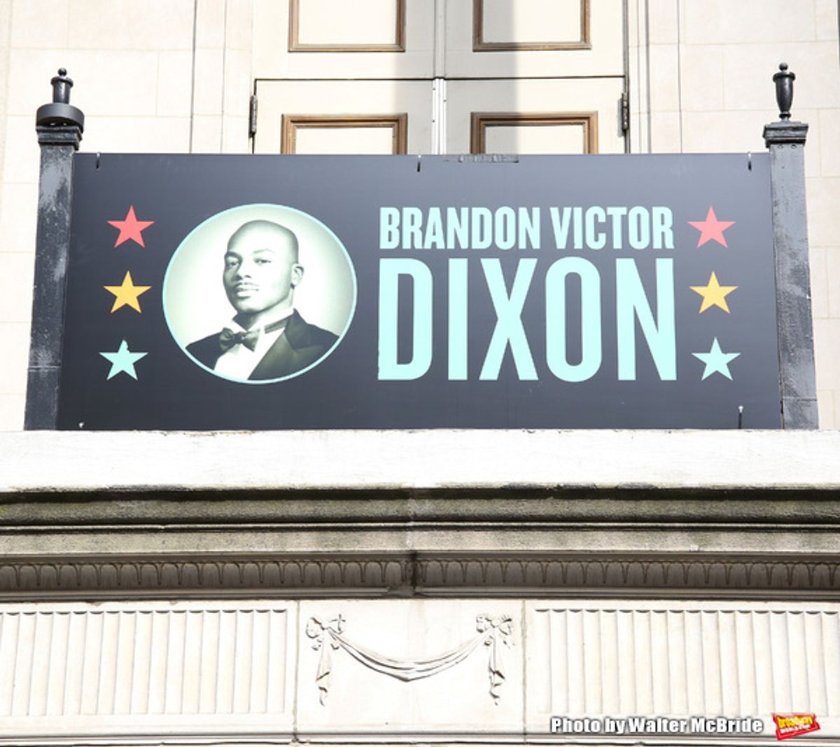 Theatre Marquee unveiling for the new Broadway musical 'Shuffle Along'  starring Audra McDonald, Brian Stokes Mitchell and Billy Porter at The Music Box Theatre on February 4, 2016 in New York City. at 