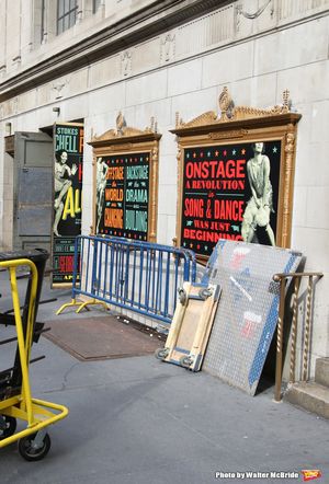 Theatre Marquee unveiling for the new Broadway musical 'Shuffle Along'  starring Audr Photo