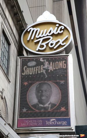 Theatre Marquee unveiling for the new Broadway musical 'Shuffle Along'  starring Audr Photo