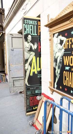 Theatre Marquee unveiling for the new Broadway musical 'Shuffle Along'  starring Audr Photo