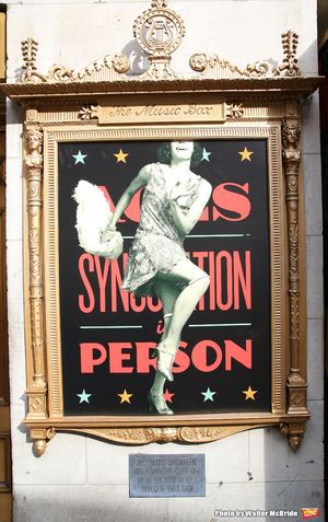 Theatre Marquee unveiling for the new Broadway musical 'Shuffle Along'  starring Audr Photo