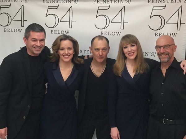 John Fischer (Piano/Music Director), Alice Ripley, Shannon Ford (Drums), Emily Skinne Photo