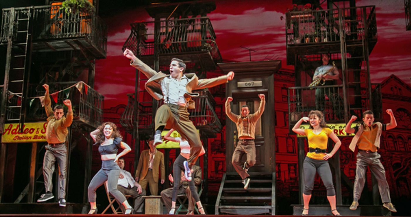 Photo Flash: First Look at Jason Gotay, Joshua Colley, Nick Cordero and More in Paper Mill's A BRONX TALE: THE MUSICAL  Image