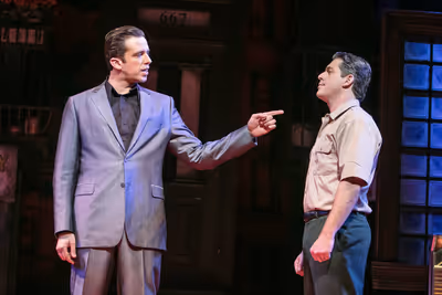 Nick Cordero (Sonny) and Richard H. Blake (Lorenzo) Photo