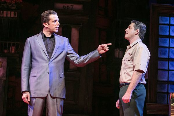 Nick Cordero (Sonny) and Richard H. Blake (Lorenzo) Photo
