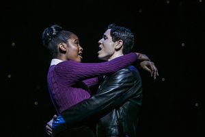 Coco Jones (Jane) and Jason Gotay (Calogero) Photo