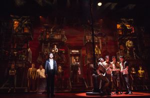 Richard H. Blake (Lorenzo) and the company of A BRONX TALE: THE MUSICAL Photo