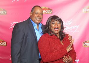 Loretta Devine and her husband Lenn Marshall @ BroadwayWorld Loretta Devine and her husband Lenn Marshall Photo