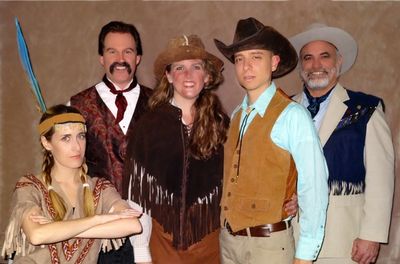 Angela Asch, Jason Stoutâ€‹, Julie Hinton, Stephen Cathersâ€‹. Kevin Wheato Photo