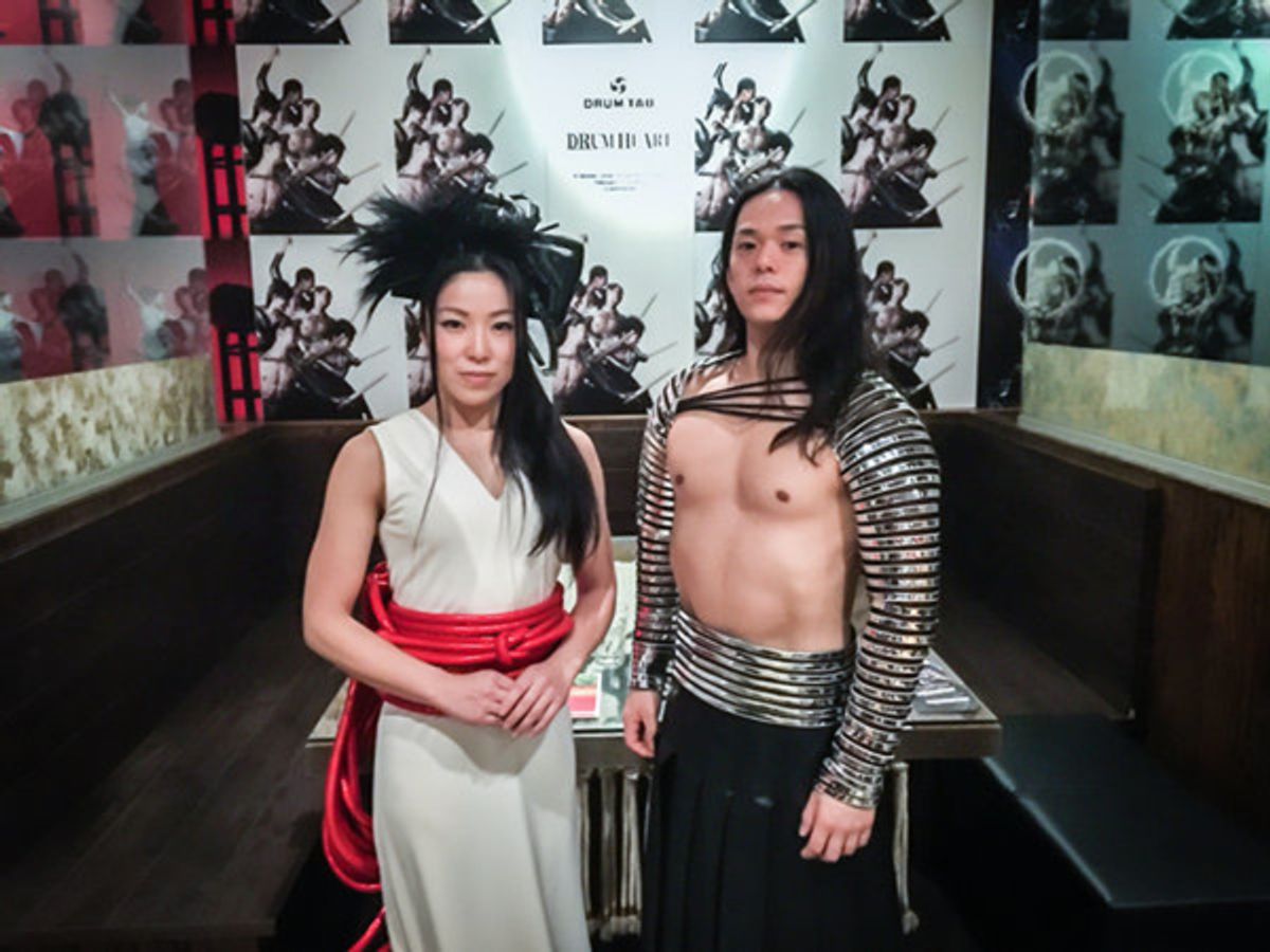 Arisa Nishi and Hiroaki Kishino at 