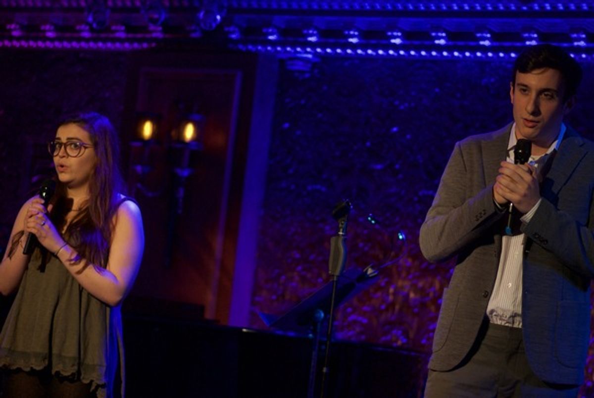 'Happiness' from ROCKY. Pictured: Elanna White and R.J. Vaillancourt. at 