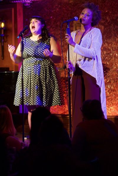 'Leavin's Not The Only Way To Go' from BIG RIVER. Patricia McCarthy and Olithea Angli Photo