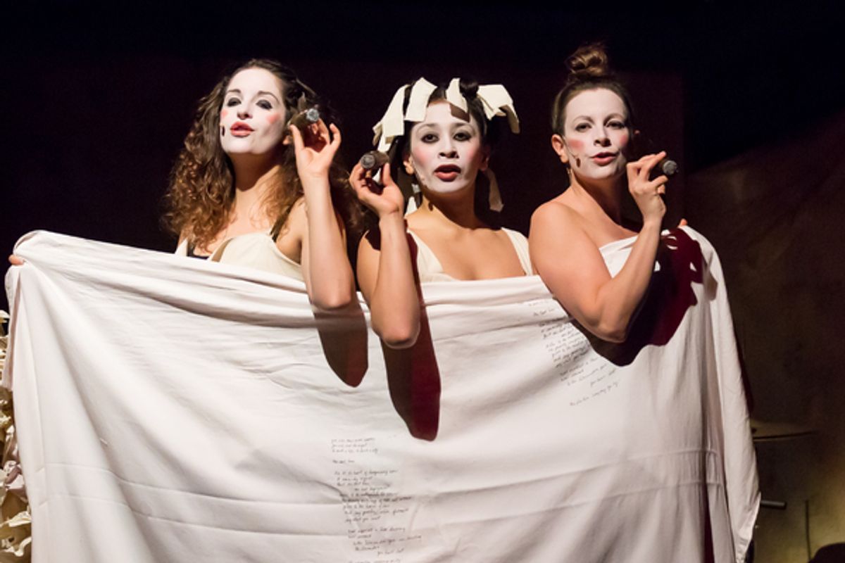 Rachel Aberle,Â Christina Cuglietta and Tracey Power at 