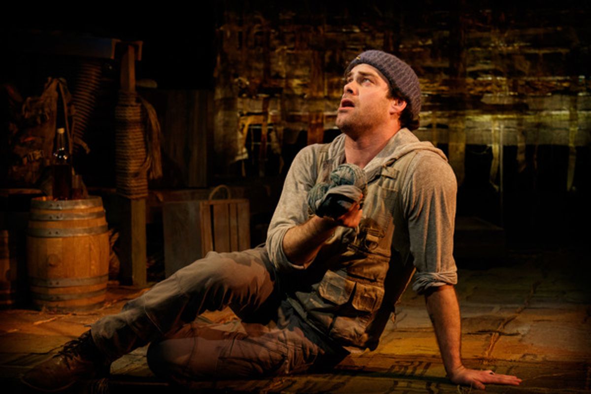 Kyle Hatley as The Poet at 