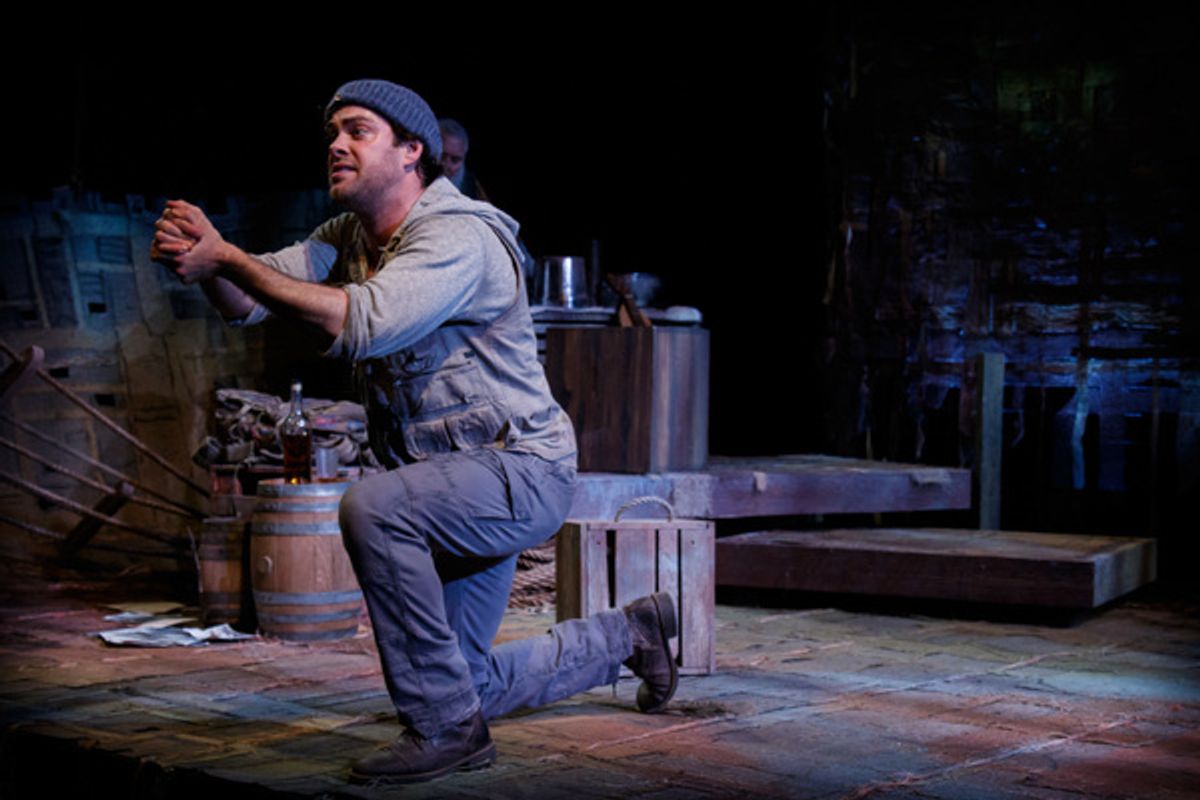 Kyle Hatley as The Poet at 