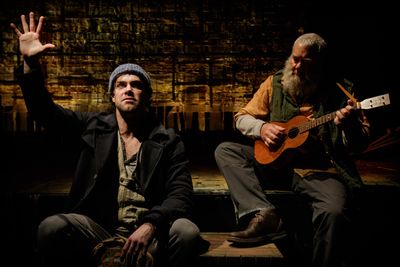 Kyle Hatley as The Poet and Raymond Castrey as the Musician Photo