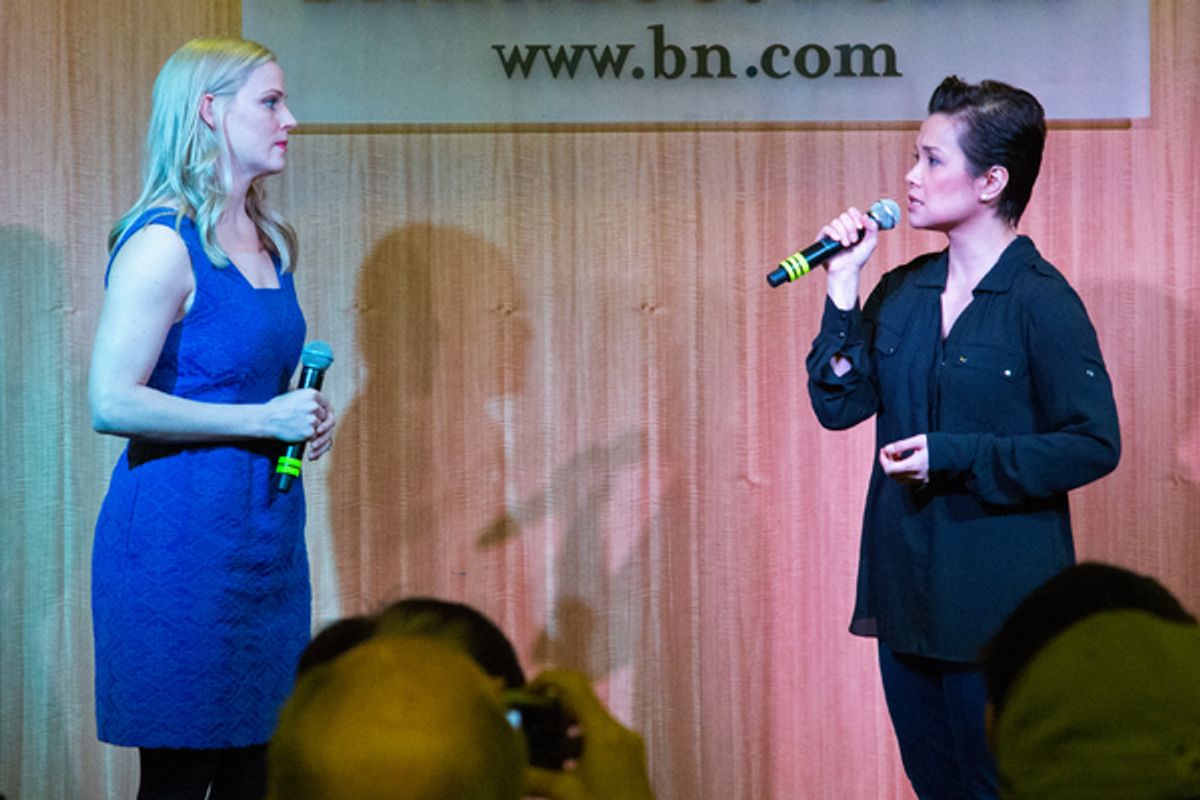 Katie Rose Clarke, Lea Salonga at 