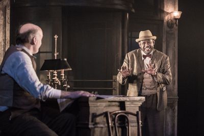 Frank Wood and Forest Whitaker Photo