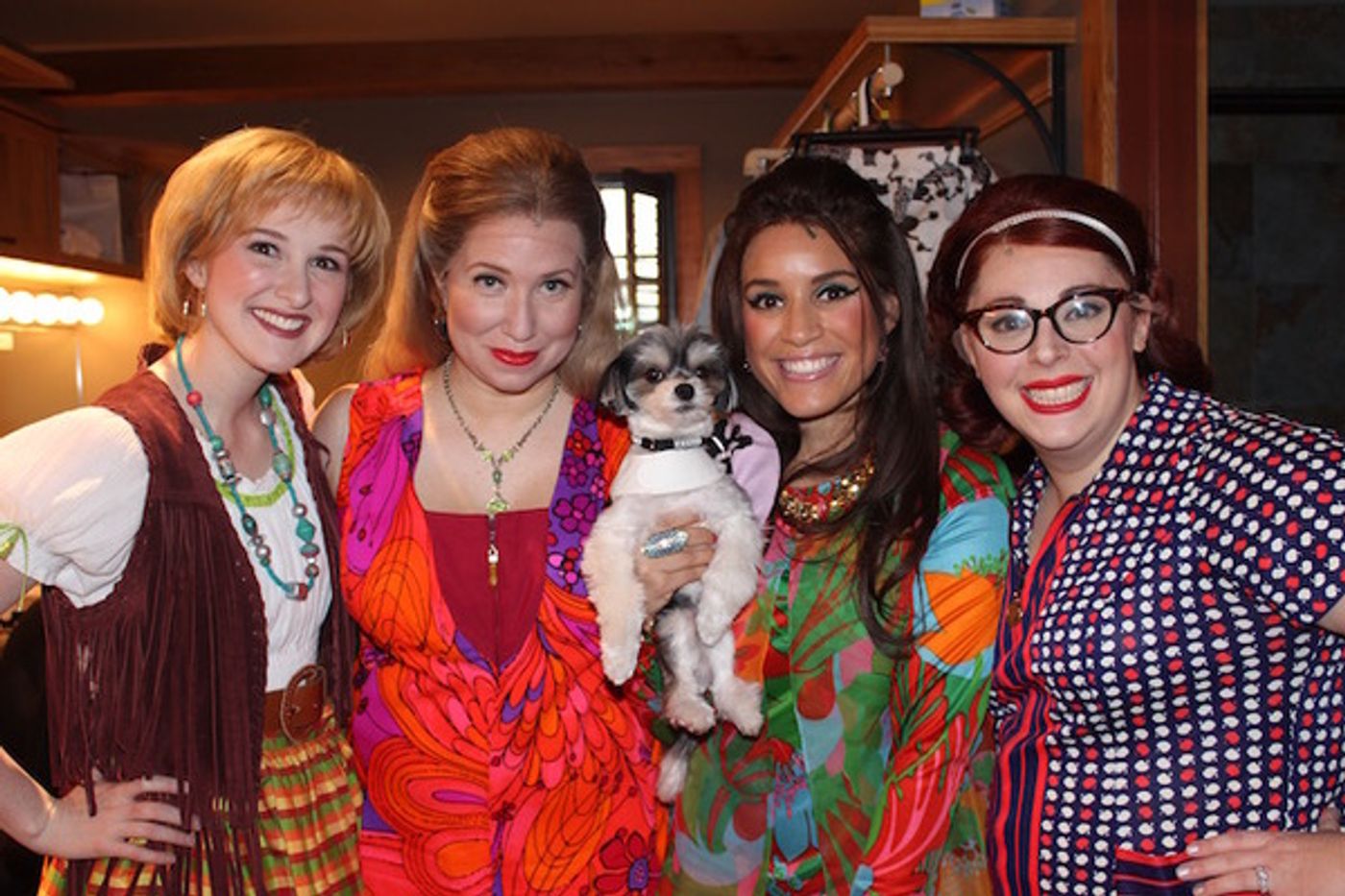 Photo Flash: Tinkerbelle the Dog Visits A TASTE OF THINGS TO COME at Bucks County Playhouse  Image