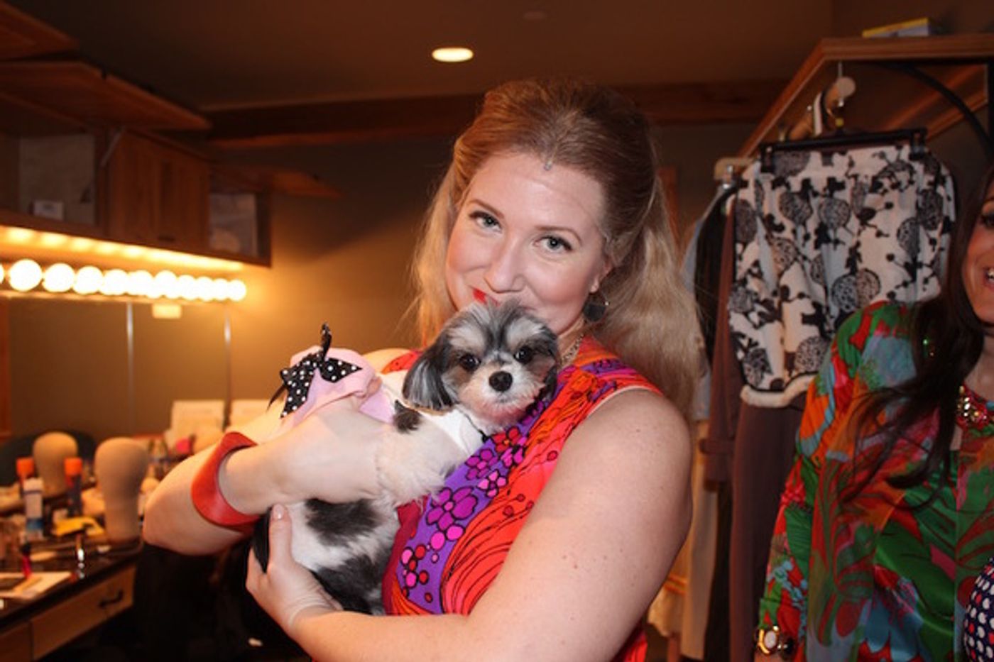 Photo Flash: Tinkerbelle the Dog Visits A TASTE OF THINGS TO COME at Bucks County Playhouse  Image