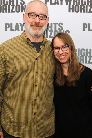 Director Ken Rus Schmoll and playwright Anne Washburn @ BroadwayWorld Director Ken Rus Schmoll and playwright Anne Washburn Photo