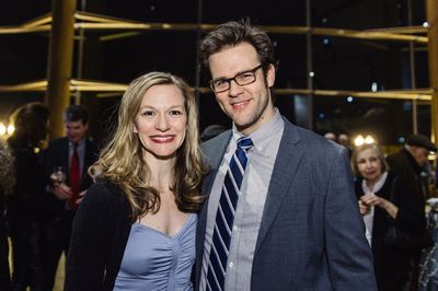 Caroline Hewitt (Anna Fitzgerald) and Michael Simpson (Colin/Ethan Ferris) Photo